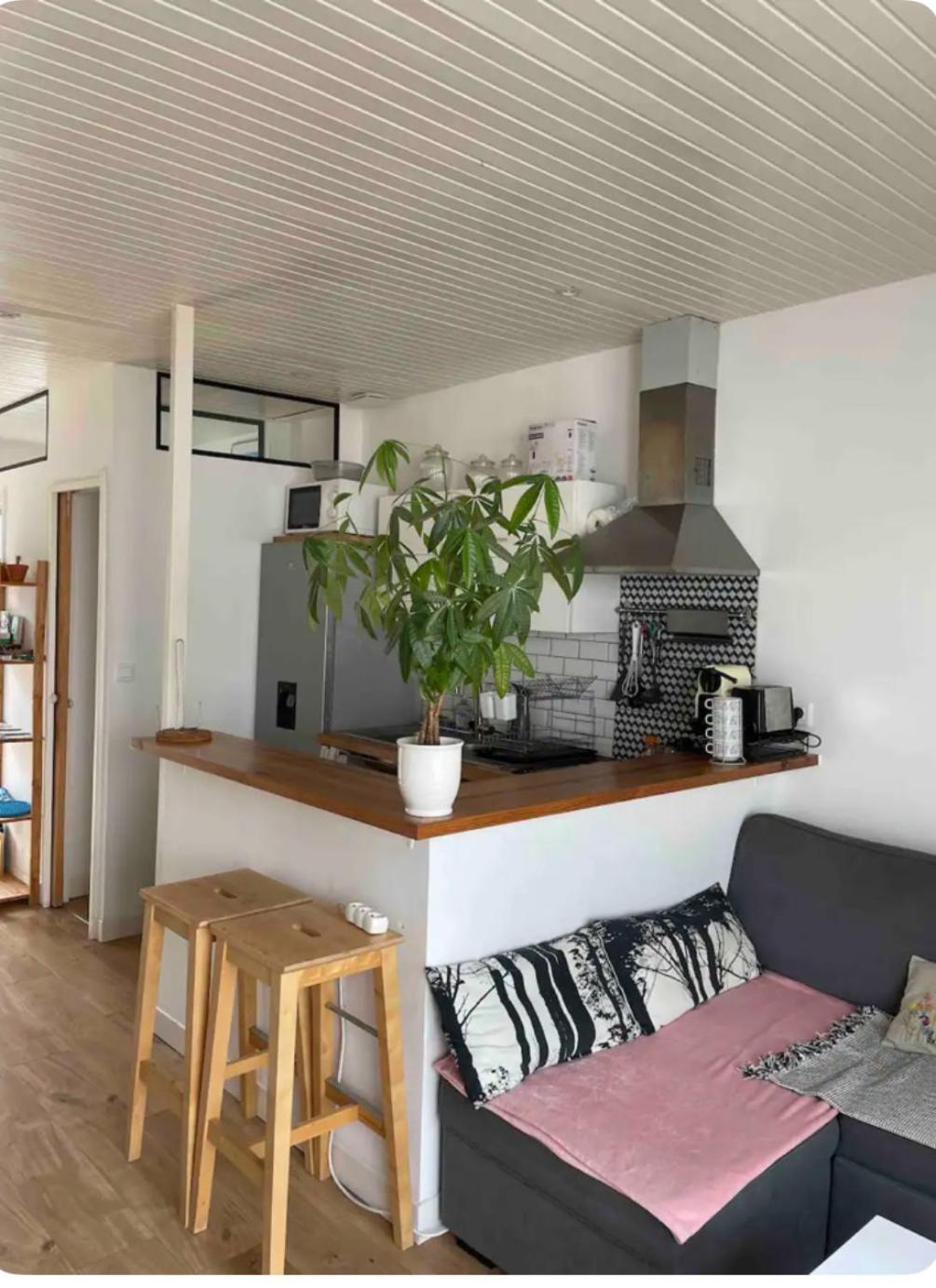 Charmante Maison De Ville Avec Terasse Intime La Rochelle  Buitenkant foto